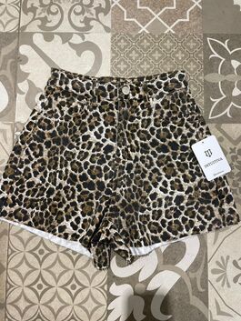 Short Animal Print
