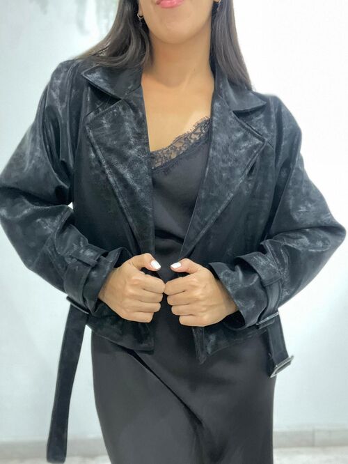Chaqueta Luciana Negra