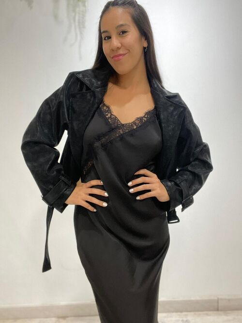 Chaqueta Luciana Negra