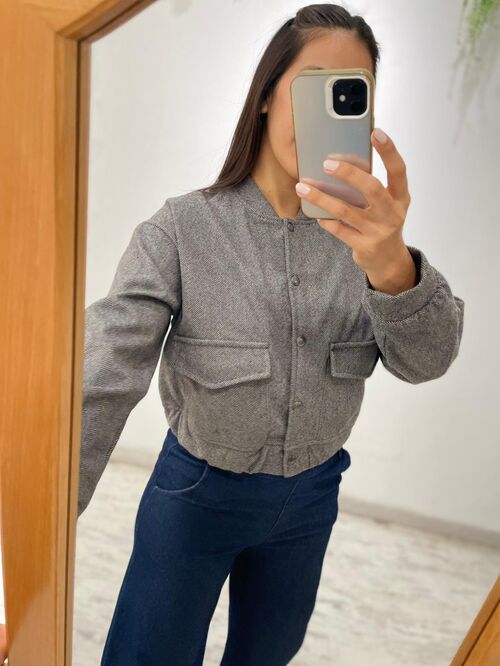 Chaqueta Elizabet Gris