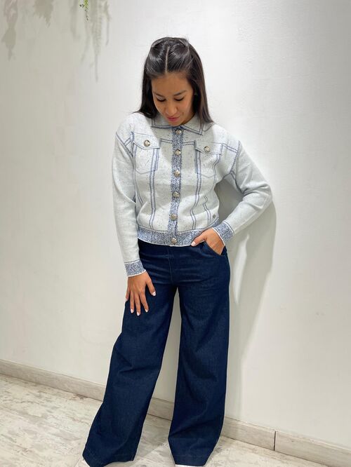 Chaqueta Ornella Celeste