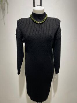 Vestido Punto Negro