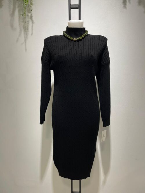 Vestido Punto Negro
