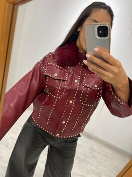 Chaqueta Sonya granate