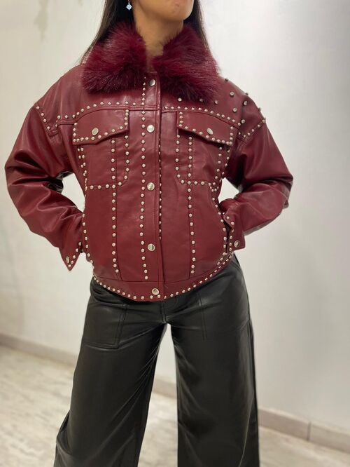 Chaqueta Sonya granate S/M