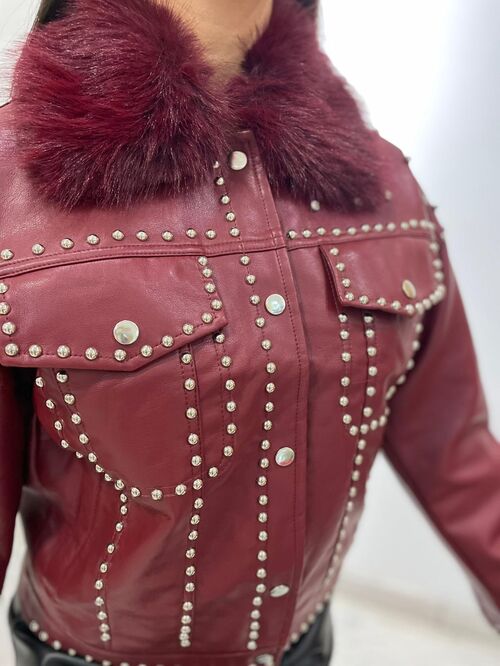 Chaqueta Sonya granate S/M