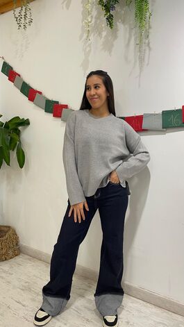 Jersey Antonela Gris