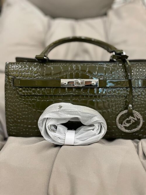 Bolso de Charol Verde