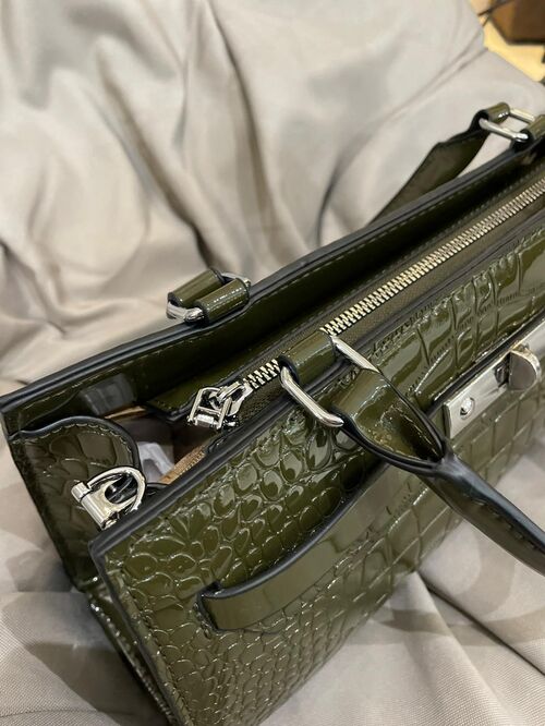 Bolso de Charol Verde