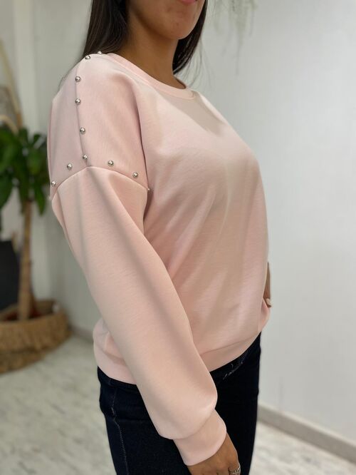 Sudadera Sofia Rosa