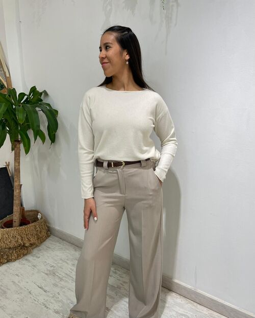 Pantalon Carla Taupe