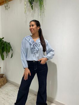 Blusa Celeste Susana