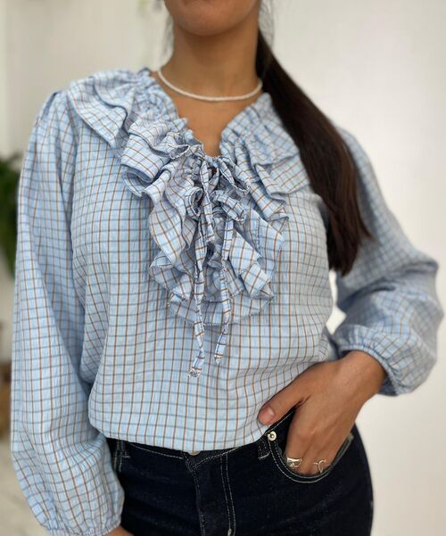 Blusa Celeste Susana