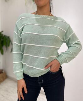 Jersey Anabella Verde Agua